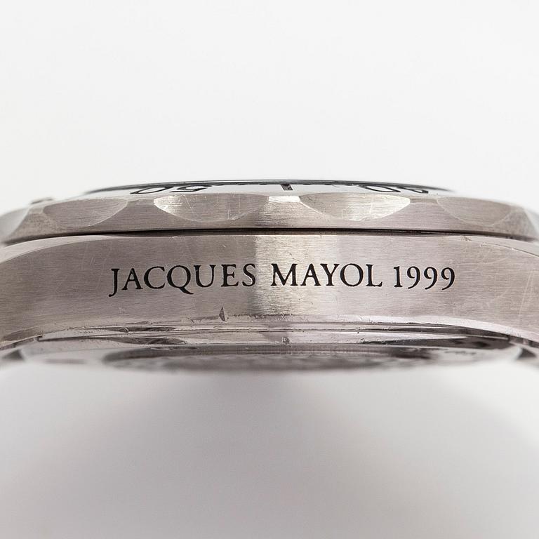 Omega, Seamaster, Jacques Mayol 1999, rannekello, 28,5 mm.