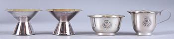 PARTI SILVER, 8 delar, bl. a. England.