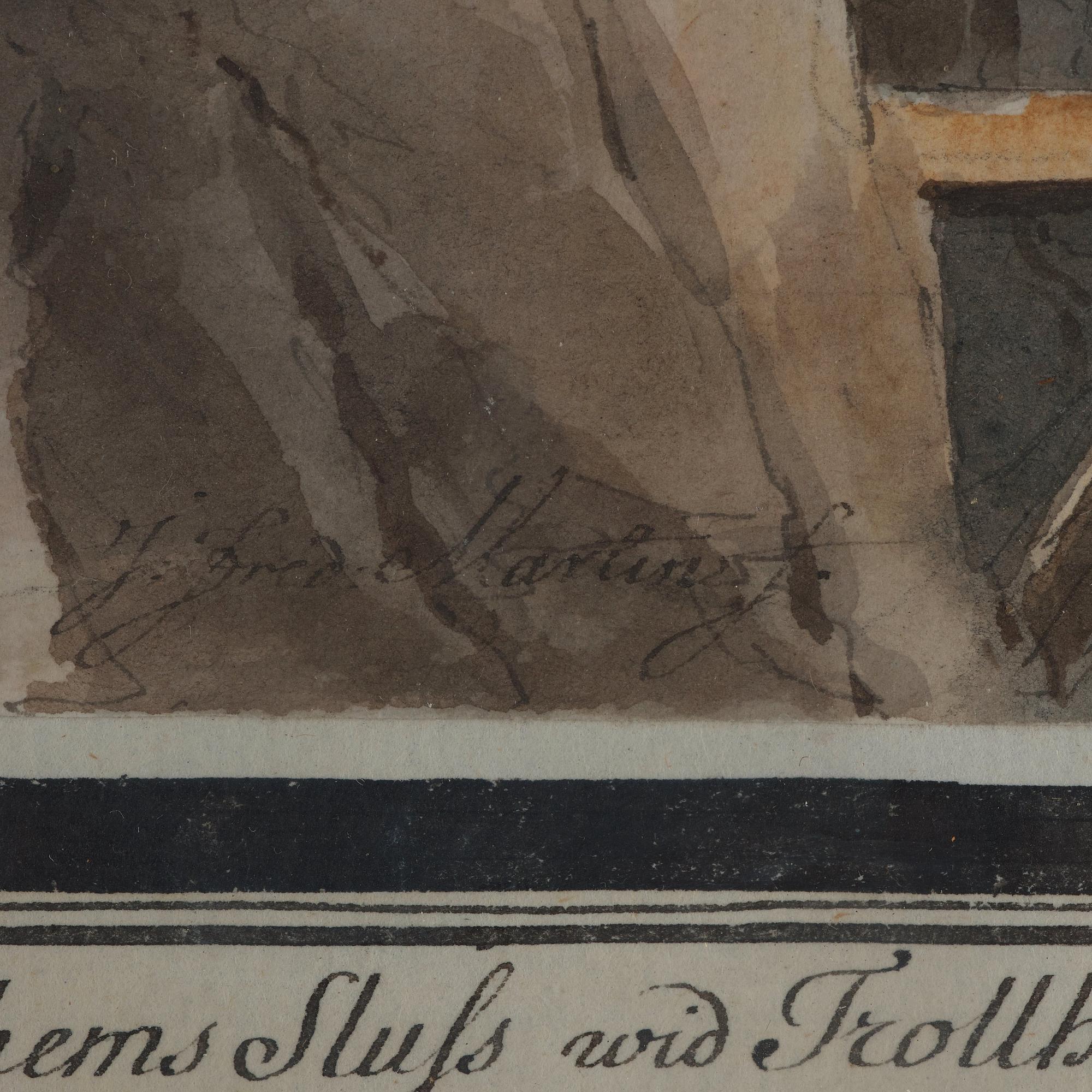 Johan Fredrik Martin, Ten scenes from the waterfalls at Trollhättan, Sweden.