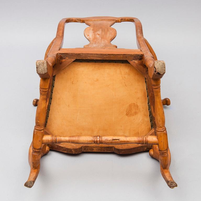 KARMSTOL, senbarock, 1700-talets första hälft.