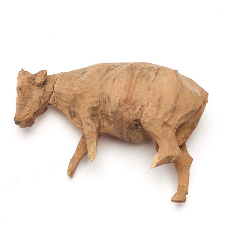 Axel Petersson Döderhultarn, Maid and cows.