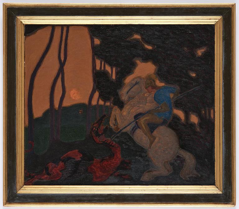 Pelle Swedlund, Saint George and the Dragon.