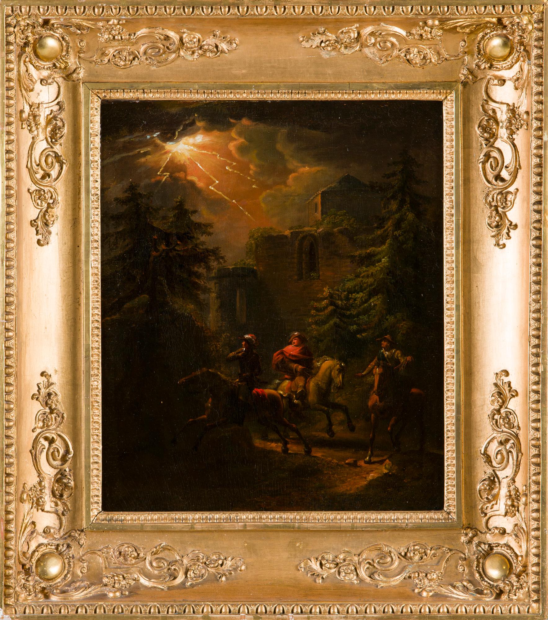 Alexander Lauréus, Ratsastajat ja salamanisku.