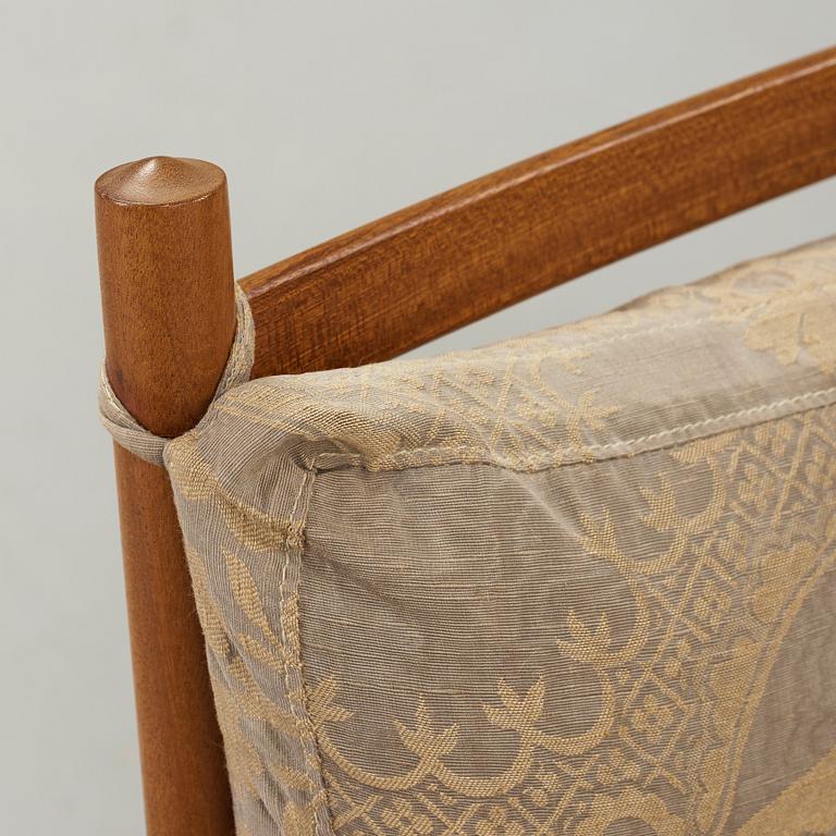 Ole Wanscher, fåtöljer, ett par "Colonial Chair", PJ-149, Poul Jeppesen, Danmark 1960-70-tal.
