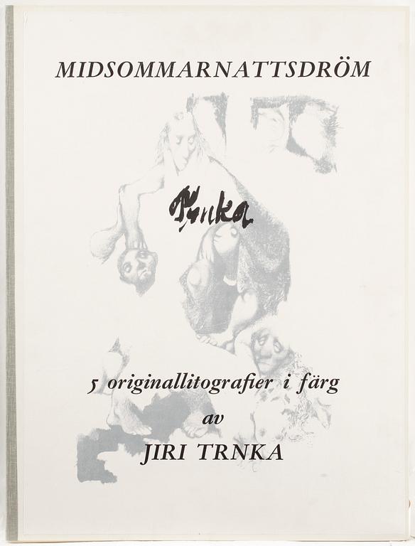 JIRI TRNKA, Svit om 5 färglitografier, 1961, samtliga signerade med blyerts och numrerade 26 (upplagan 300 ex).
