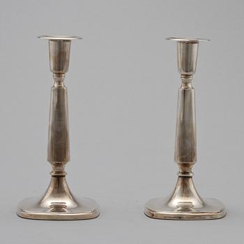 PARTI SILVER, 6 delar, mestadels Sverige, 1800/1900-tal. Total vikt 750 g.