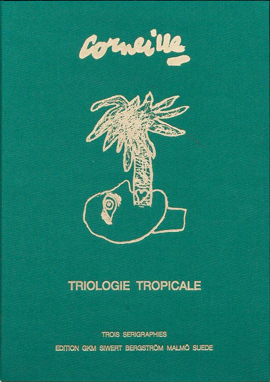 BEVERLOO CORNEILLE, mapp med tre färgserigrafier, signerade -91 och numrerade 7/160.