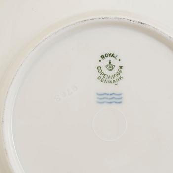 A Royal Copenhagen part service, 20th century (6 pieces).