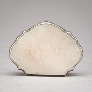 DOSA, silver, rokoko, Bendix Christensen, Köpenhamn, 1756.