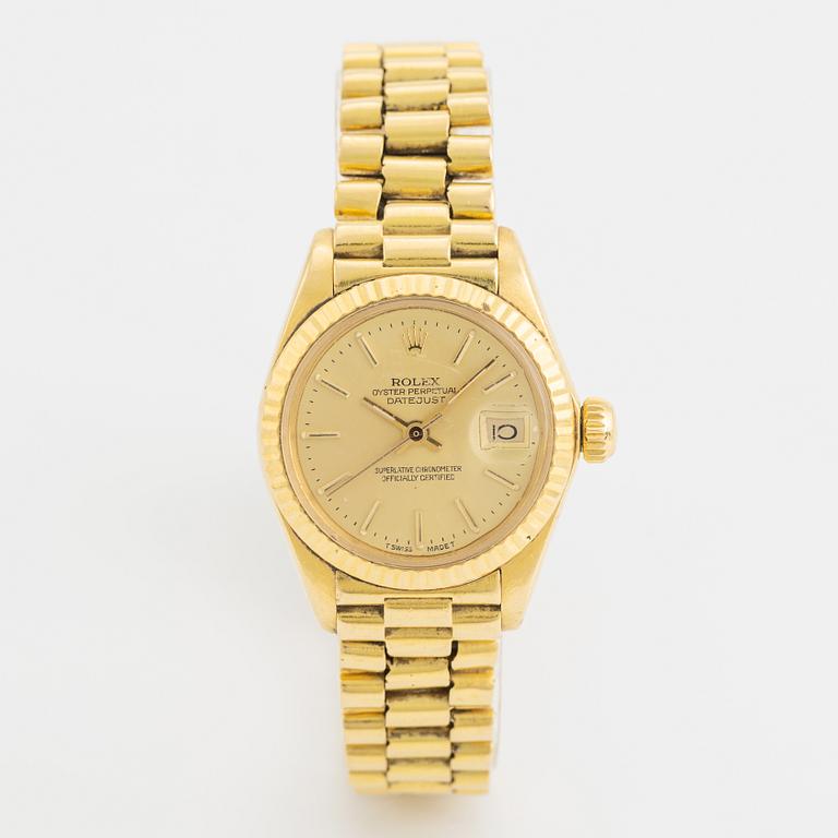 Rolex, Oyster Perpetual, Datejust, wristwatch, 26 mm.