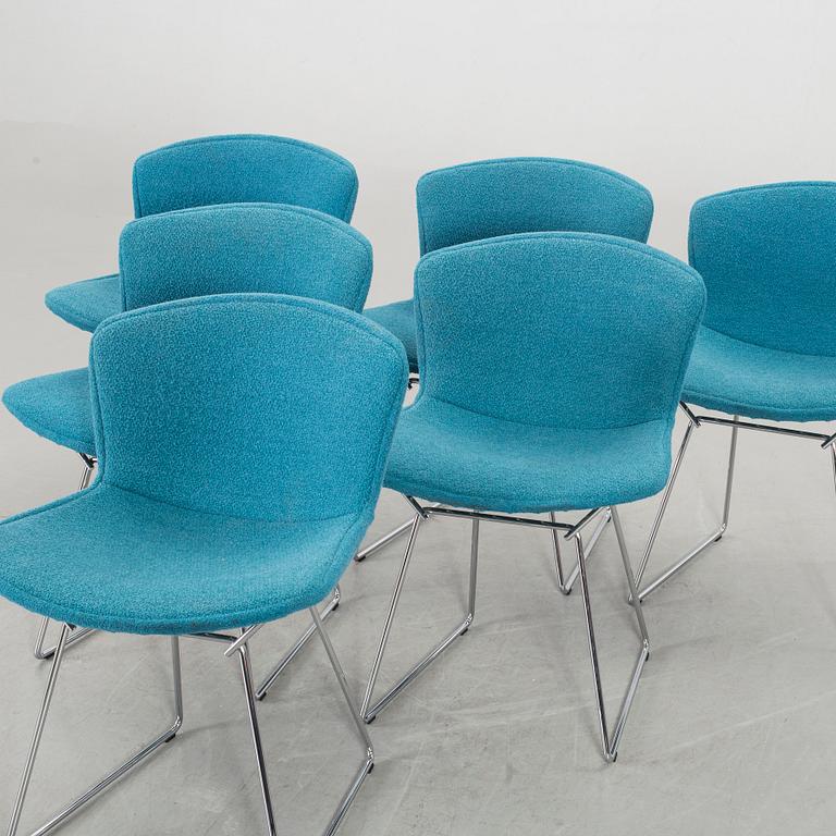 A SET OF 6 HARRY BERTOIA "SIDE CHAIR" BY KNOLL INTERNATIONAL.