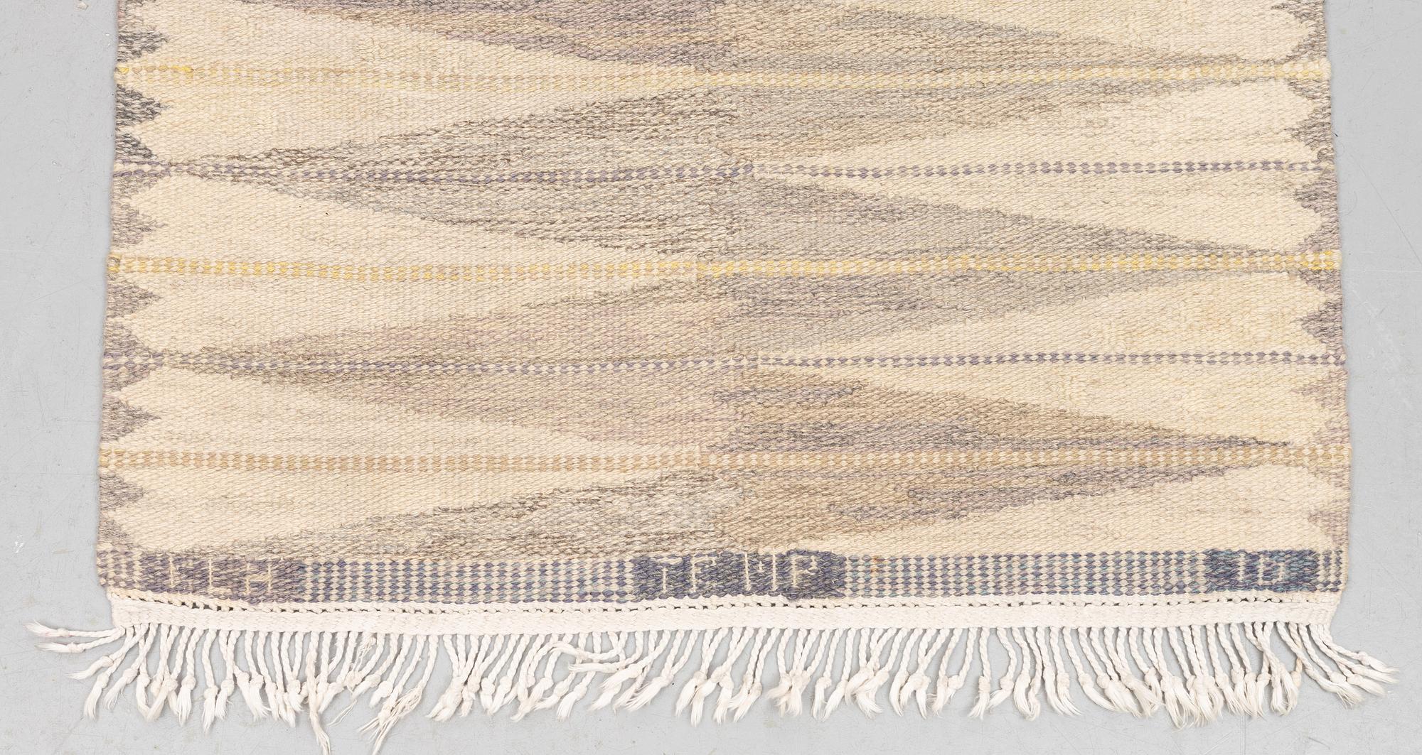Ingrid Dessau, a runner, "Stensöta", flat weave, ca 293 x 82 cm, signed KLH TF MP ID.