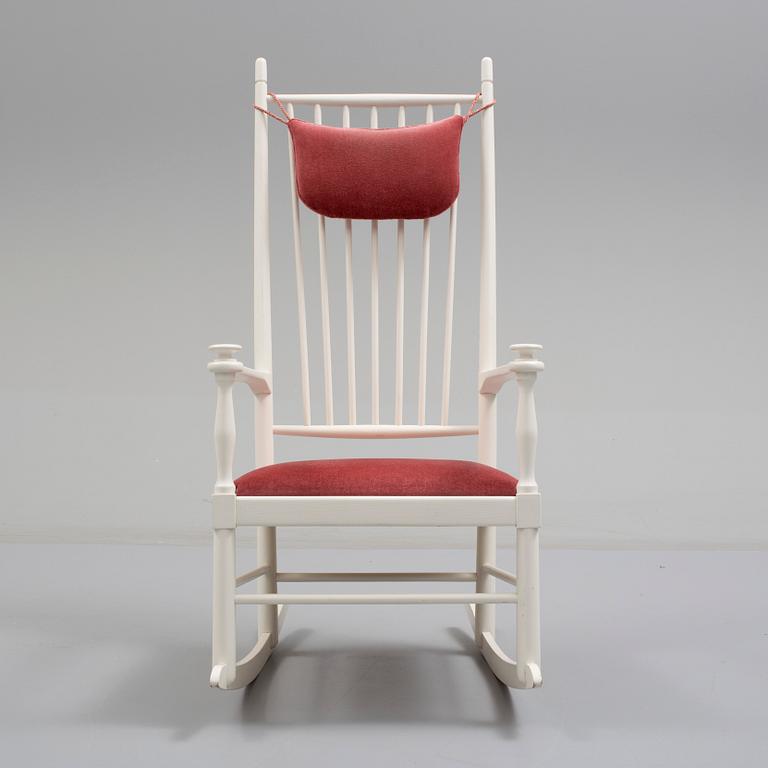 A mid 20th century 'Isabella' rocking chair by Karl-Axel Andersson, Gemla.