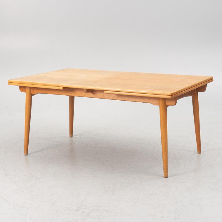 Hans J. Wegner, a model "AT-312", dining table, Anders Tuck, Denmark, 1960's.