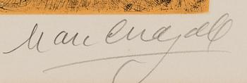 MARC CHAGALL, SARJASTA "PSAUMES DE DAVID".