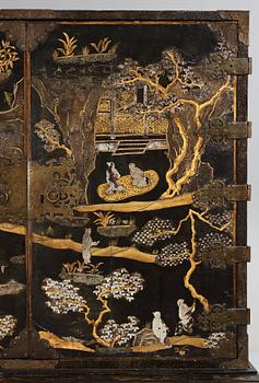 Cupboard, Japan, Edo (1603-1868), later stand.