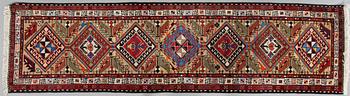 GALLERIMATTA, kaukasisk, 300 x 78 cm, 1900-talets andra hälft.