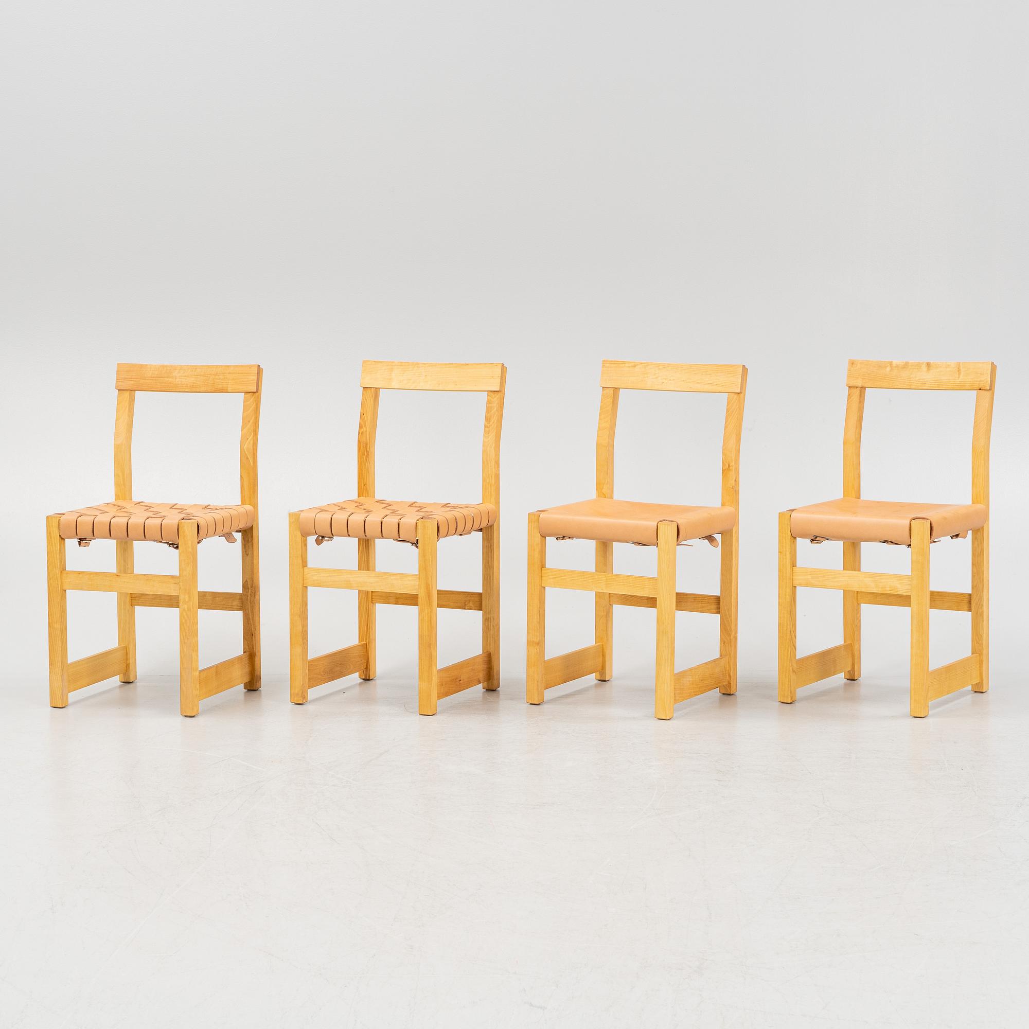 David Ericsson, stolar 4 st, VERK, samtida.