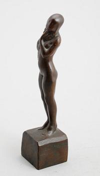 ANDERS OLSON, skulptur, brons, signerad.