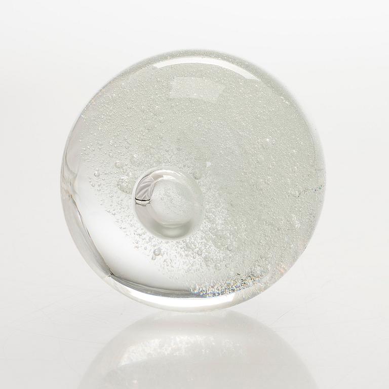 Timo Sarpaneva, veistos "Claritas Utupallo", signeerattu Timo Sarpaneva 88 / 1988.