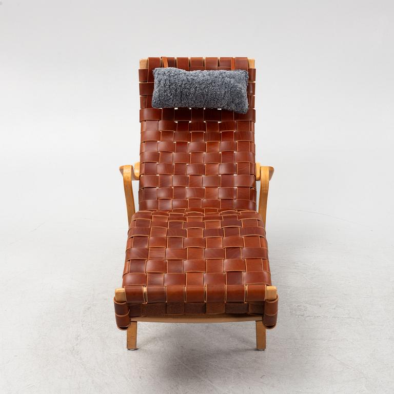 Bruno Mathsson, a 'Pernilla 3' lounge chair for Dux, 1980s.