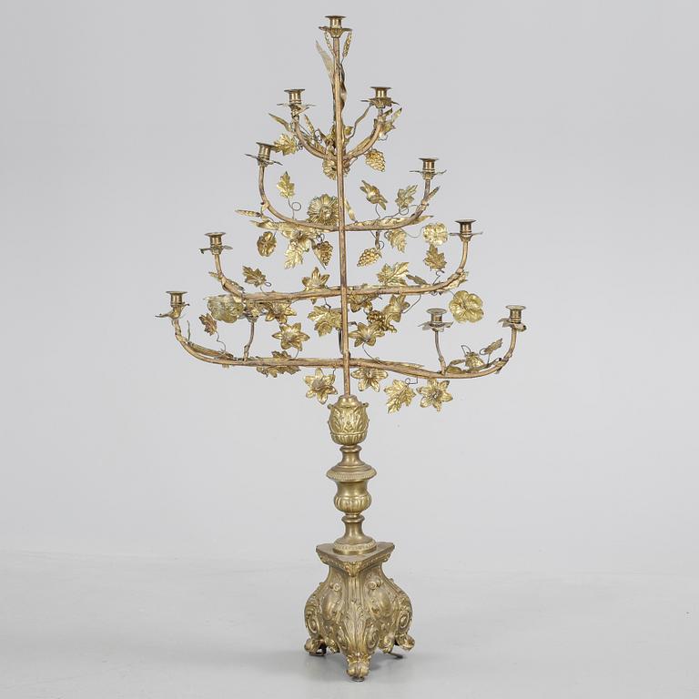 KANDELABER, Louis XVI-stil, 1900-tal.