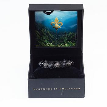 DIAMANTARMBAND, "Black Diamond Bracelet", unisex, Nialaya, 2014.