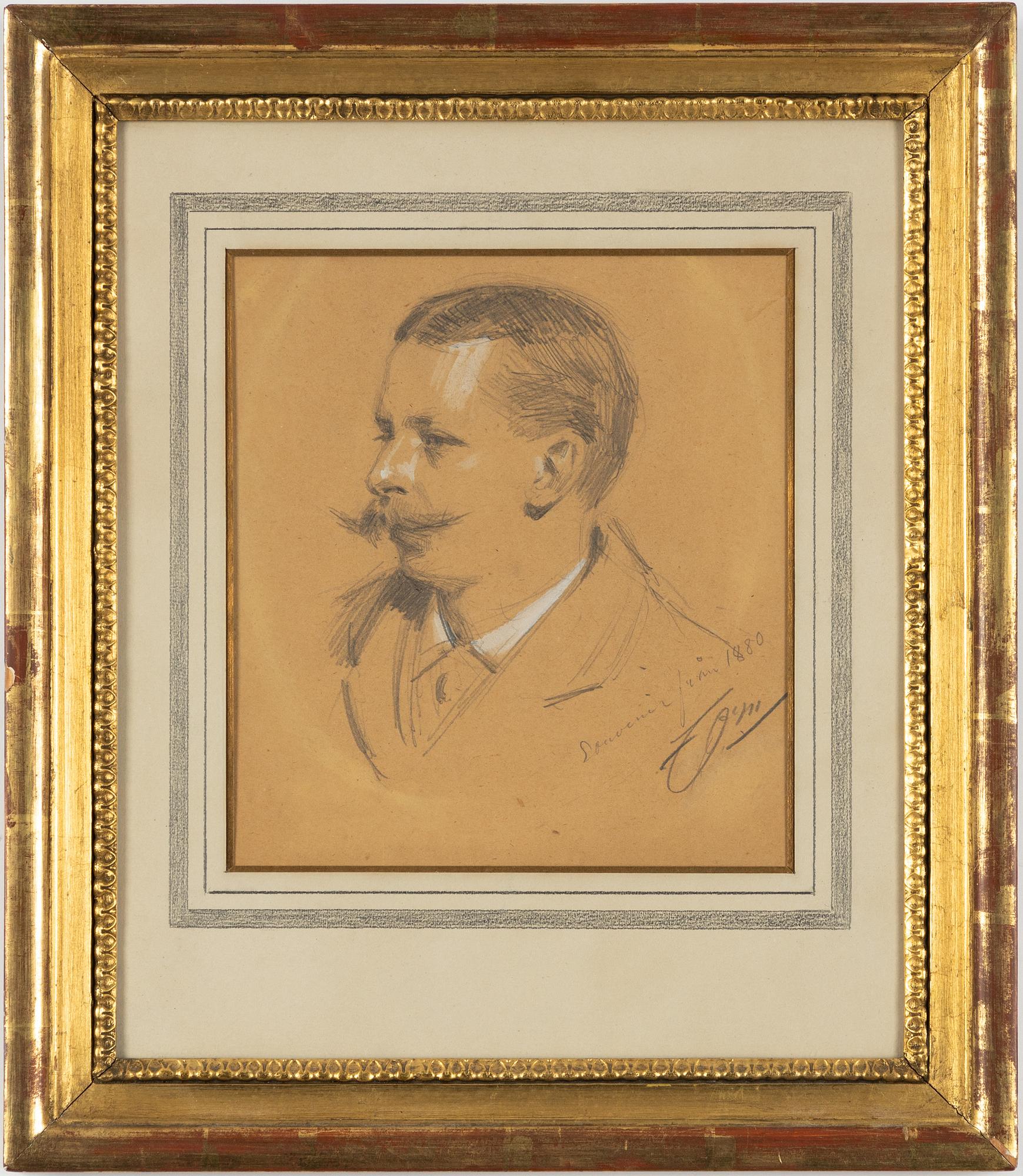 Anders Zorn, Portrait of Carl David af Wirsén.