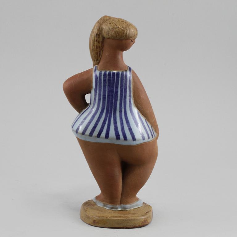 FIGURIN, stengods, Lisa Larson, Gustavsberg, 1900-talets andra hälft.