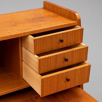 A Swedish 20th century secretaire "Bang" veneered with teak designed for IKEA.