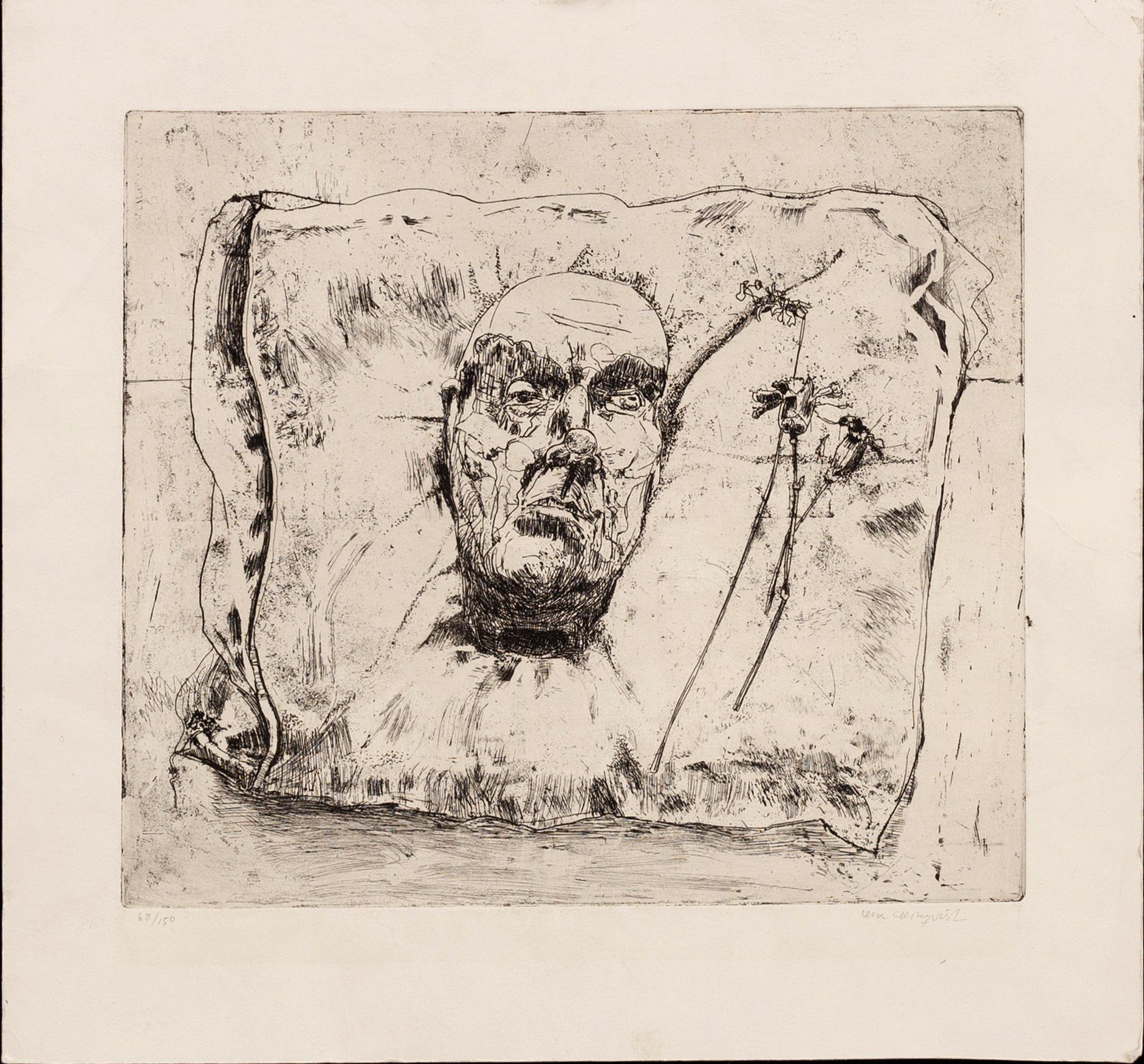 Lena Cronqvist, etching sing and numbered 68/150.