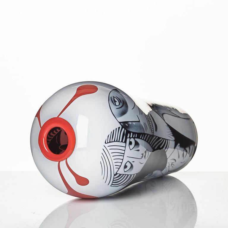 Peter Hermansson, vas, "graal", glasblåsare Micke Johansson, 2009.