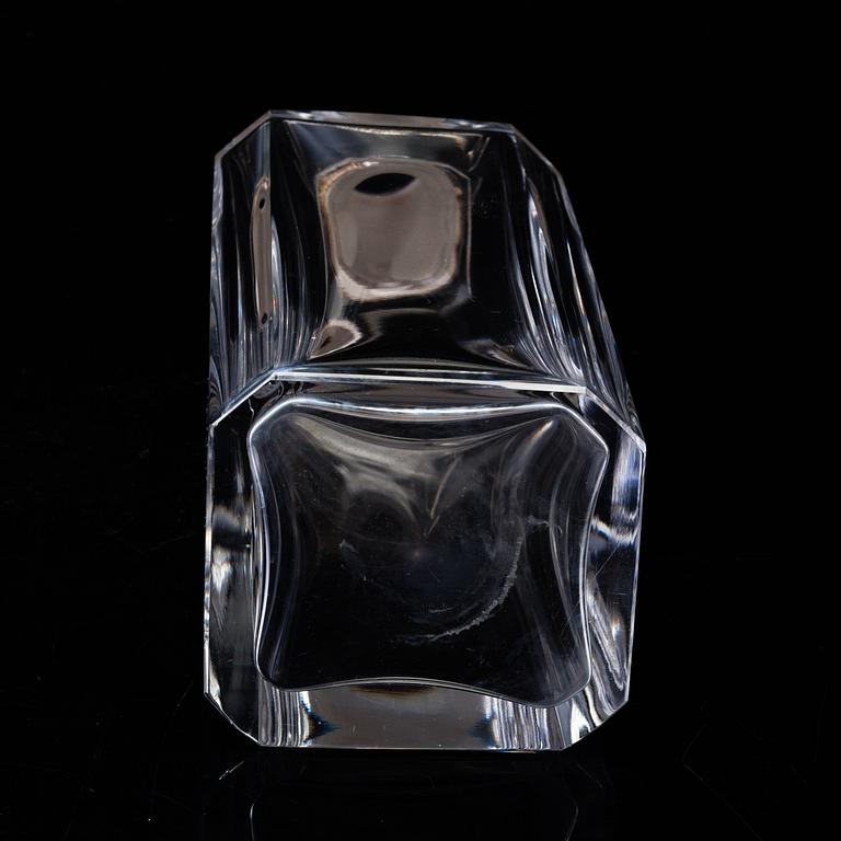 A mid 20th century glass and silver decanter, Germany.