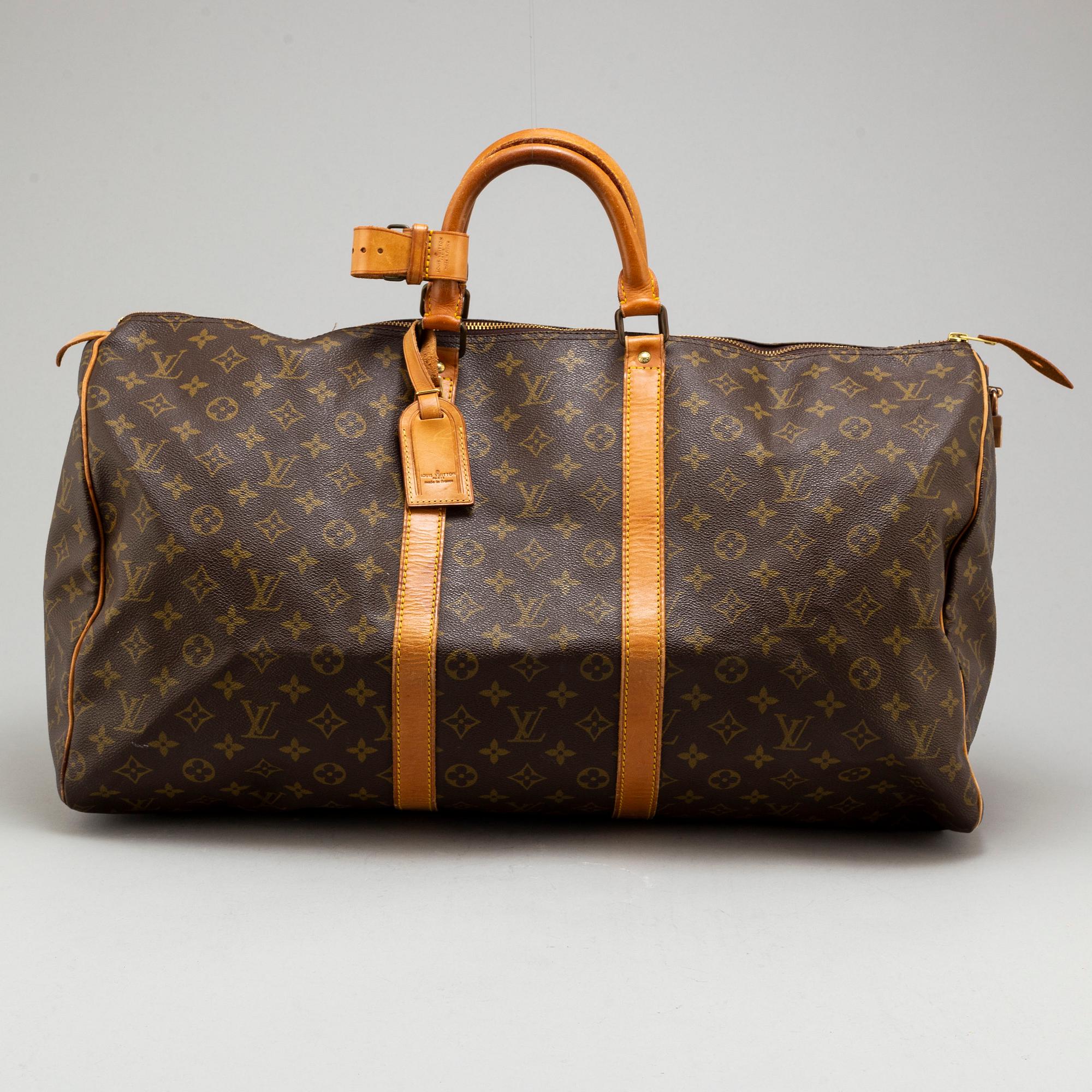 LOUIS VUITTON, weekendbag, "Keepall 55".