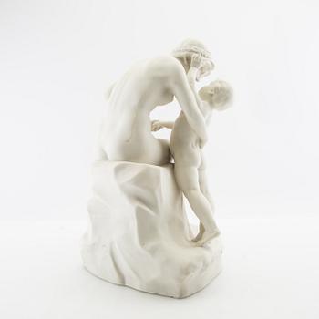 F Greiner after the sculpture "Mother's Love".