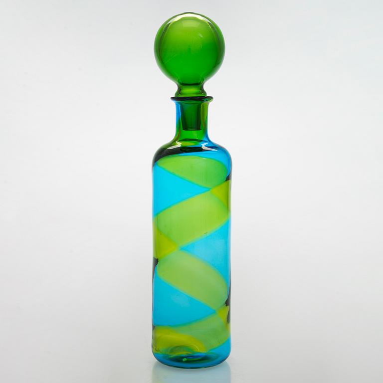 Tapio Wirkkala, A 'Coreano' glass carafe for Rosenthal 1979.