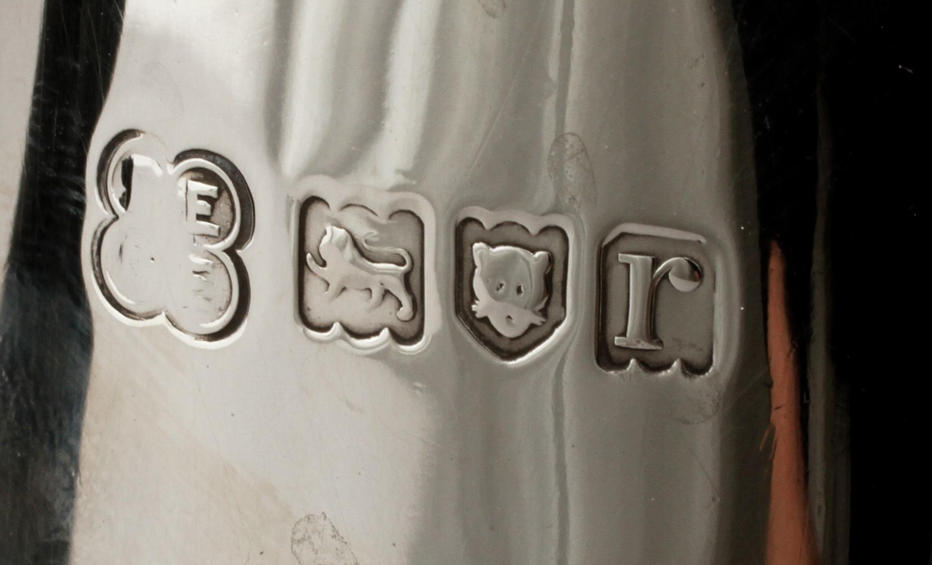 KANNA, silver, London, England, 1912. Total vikt 475 g.