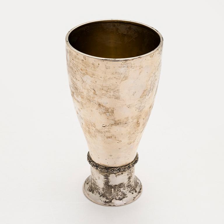 CG Hallberg, a silver vase, Stockholm 1927.