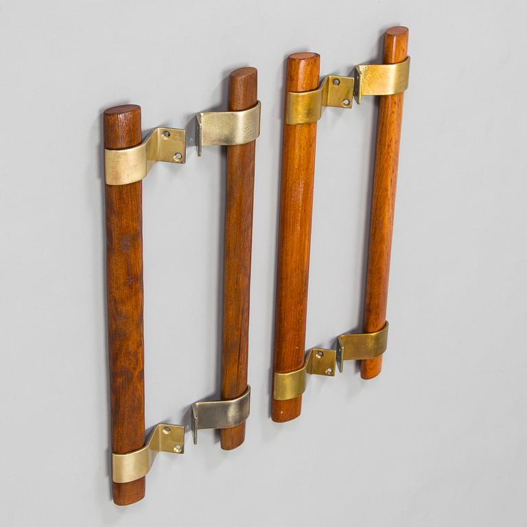 Dörrhandtag, 2 par.