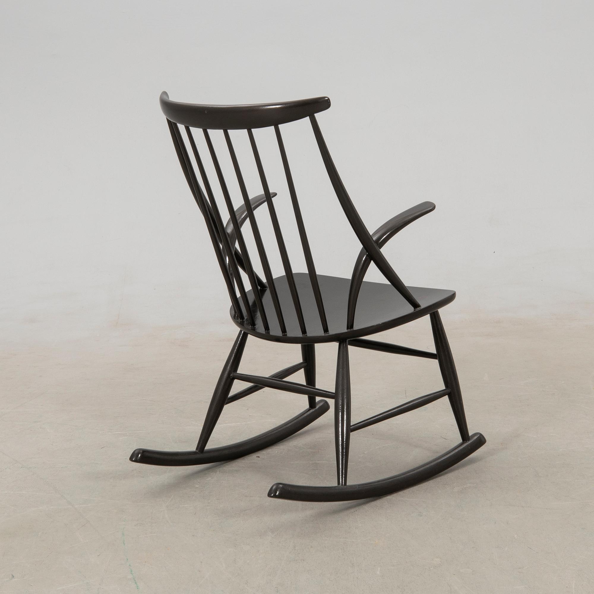 Illum Wikkelsø, gungstol, "Gyngestol Nr. 3", Eilersen, 1900-talets mitt.