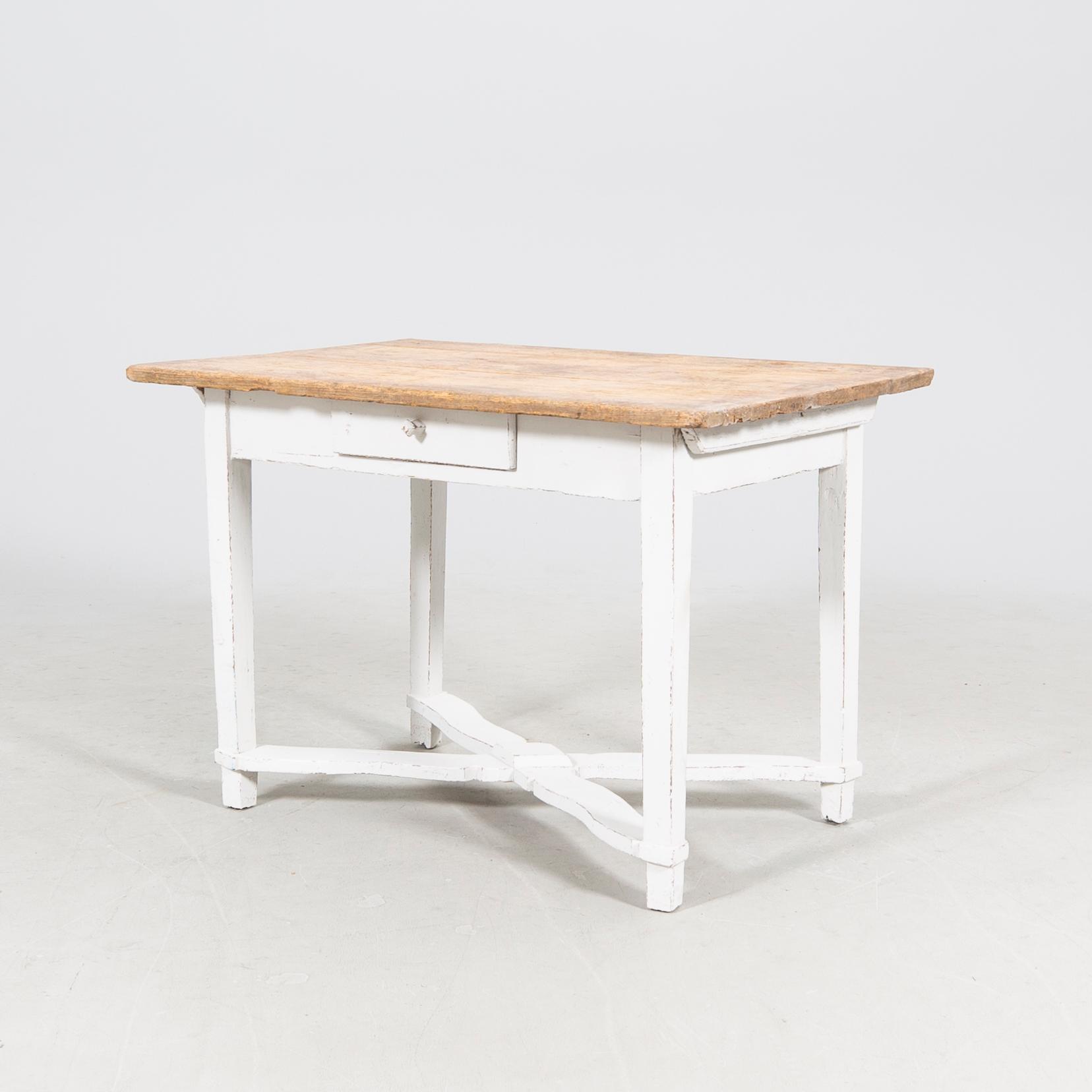 A wooden table first half of the 20th century.