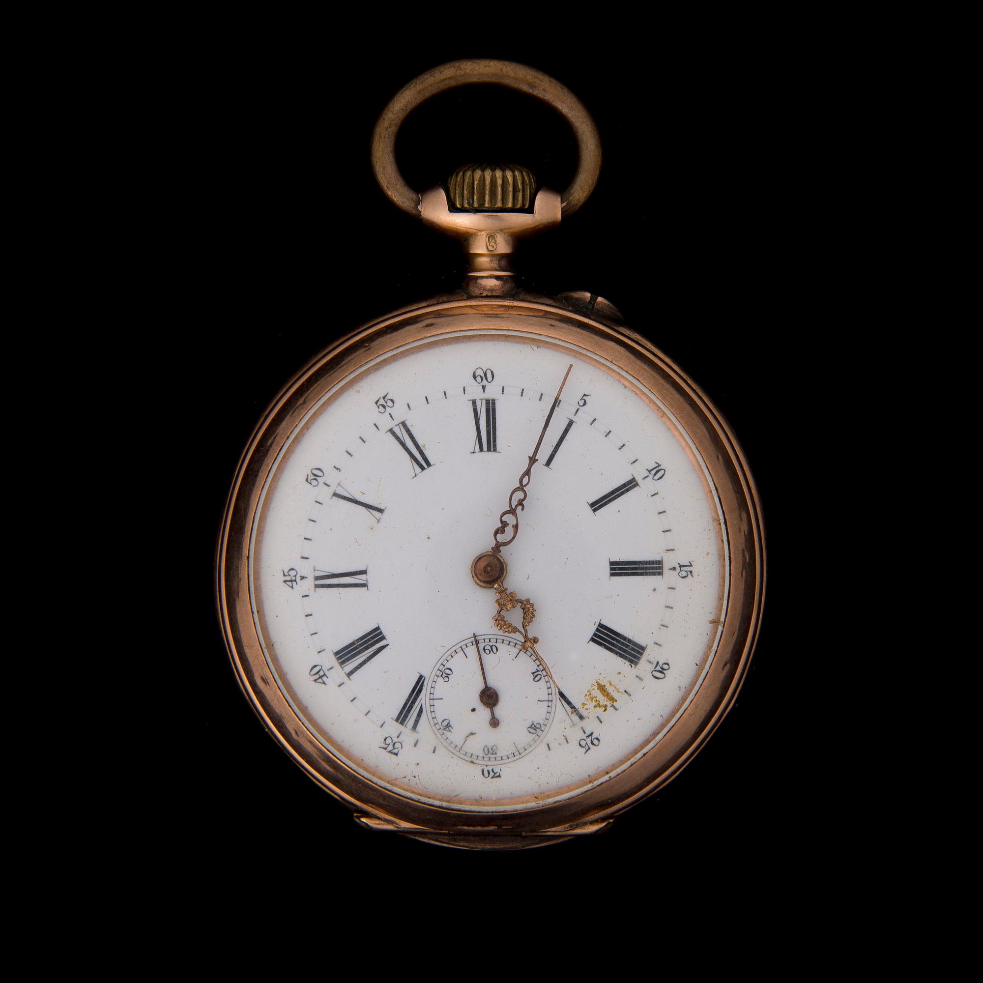 FICKUR 45 mm 14K guld Bukowskis