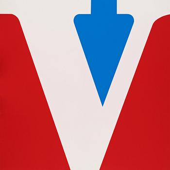 Robert Indiana, "Four panel love".