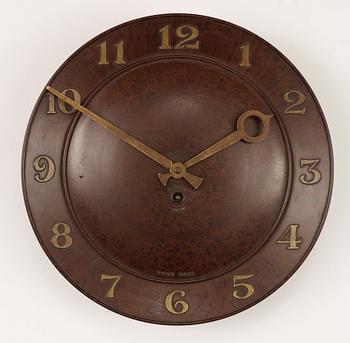 VÄGGUR, bakelit, OWO, Schweiz, 1900-talets första hälft.