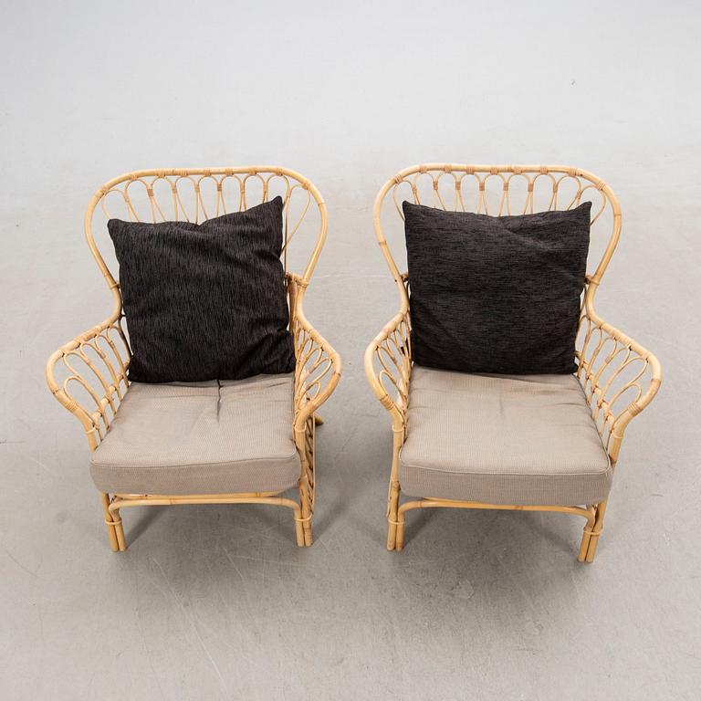 Josef Frank, Fåtöljer 1 par modell B 311 för Firma Svenskt Tenn.