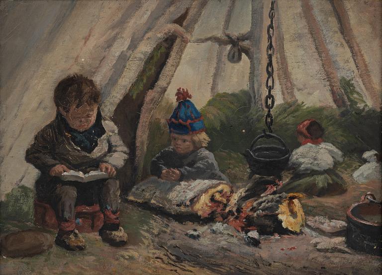 Jonas Olof Grafström, oil on canvas, signed.