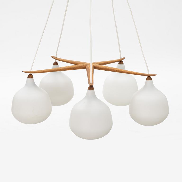 Uno & Östen Kristiansson, a ceiling light, Luxus, Vittsjö, Sweden.