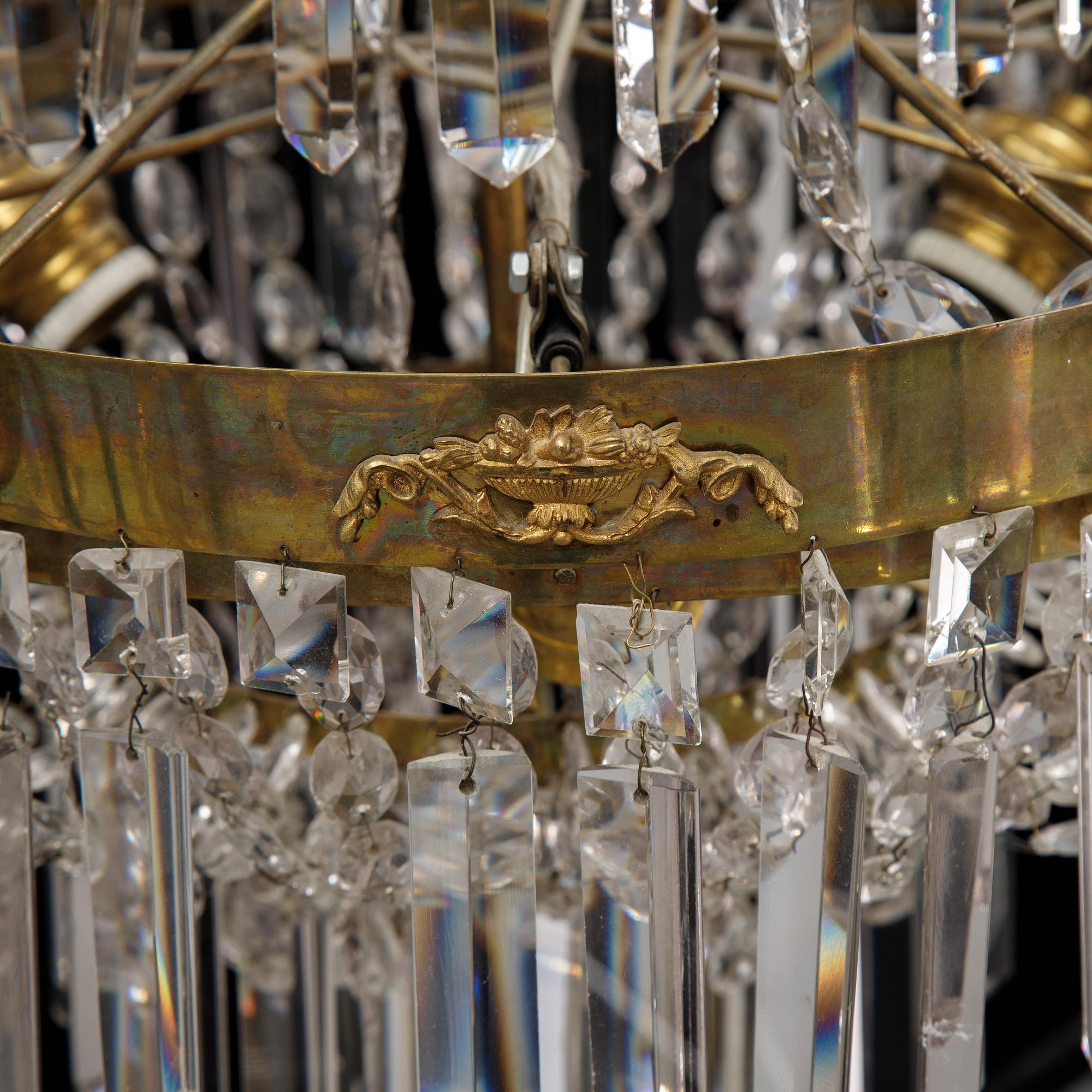 An end of the 19th Century chandelier.