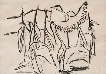 277. Reidar Särestöniemi, "CRANES".