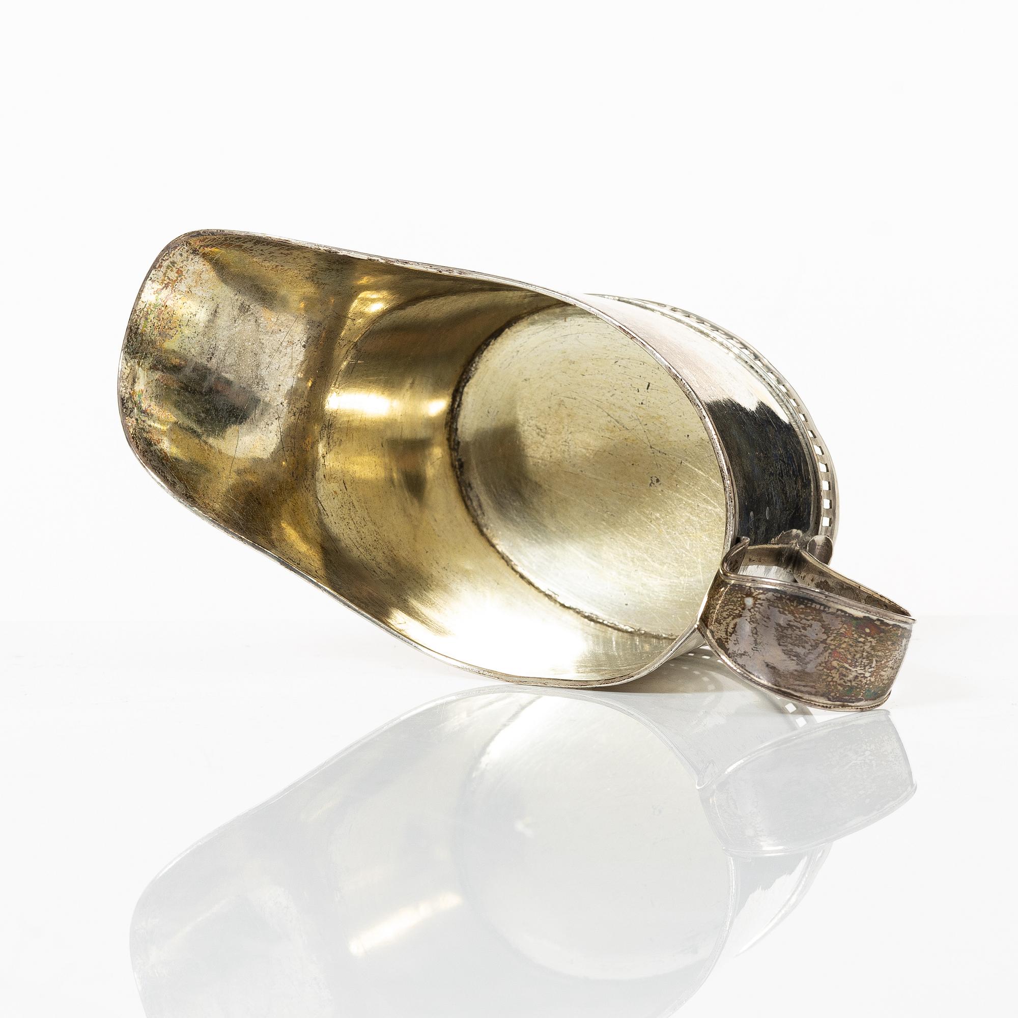 Lars Magnus Hörvall, gräddkanna, silver, Eksjö, 1814.